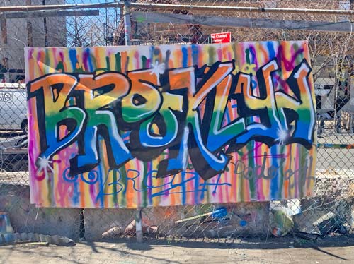 Brooklyn graffiti masterpiece