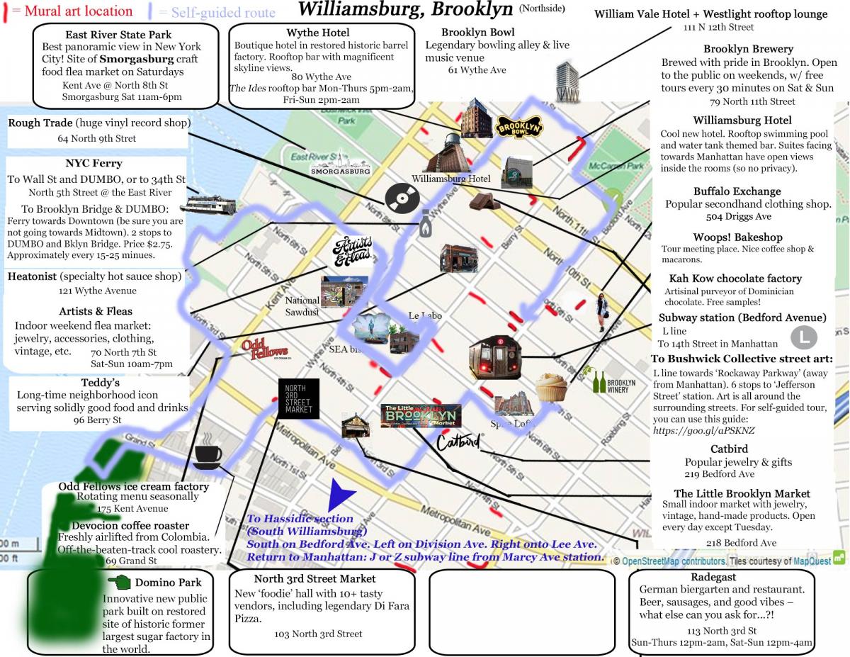 Map of neighborhood