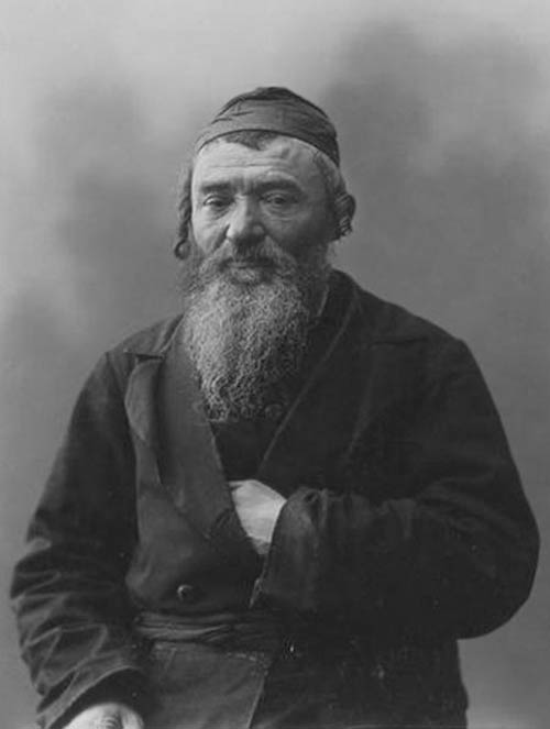 circa-1900 photo of Jewish man